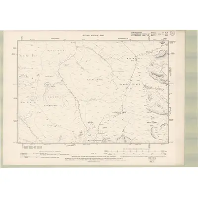 1898 Map of Dumfriesshire Sheet IV.SW, 1900 Print