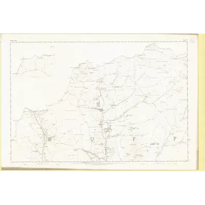 1857 Map of Dumfriesshire, Sheet IX (with inset VIII), 1861 Print