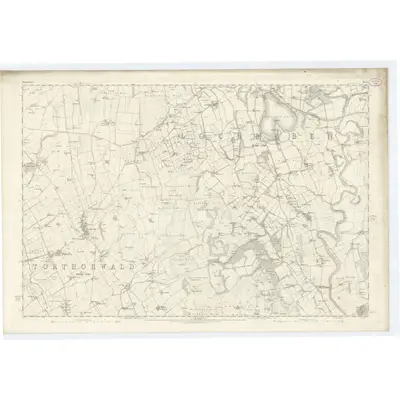 1856 Map of Dumfriesshire, Sheet L, 1861 Print