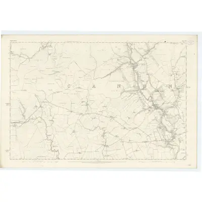 1857 Map of Dumfriesshire, Sheet LIII, 1862 Print