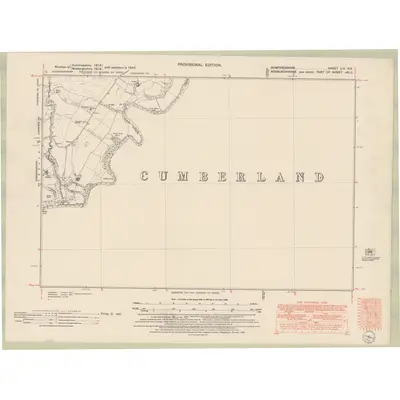 1947 Map of Dumfriesshire Sheet LIV.NE, 1952 Print