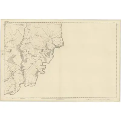1858 Map of Dumfriesshire, Sheet LIV, 1862 Print