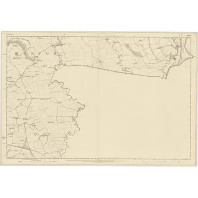 1858 Map of Dumfriesshire, Sheet LIX, 1862 Print