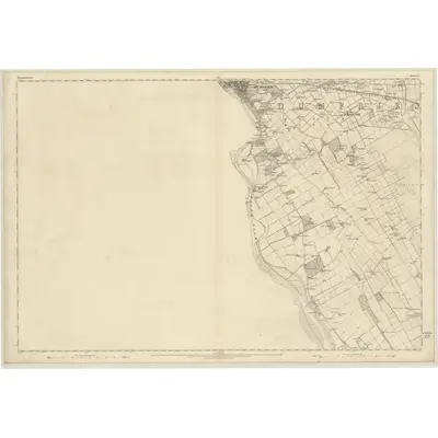 1856 Map of Dumfriesshire, Sheet LV, 1861 Print