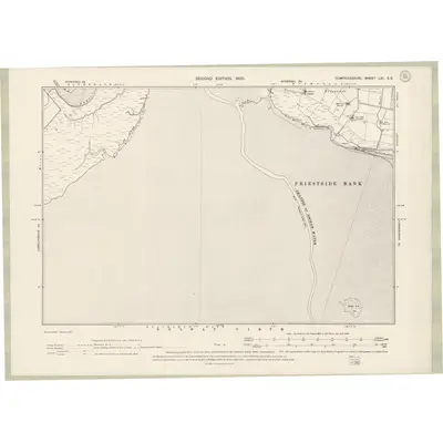 1898 Map of Dumfriesshire Sheet LXI.SE, 1900 Print