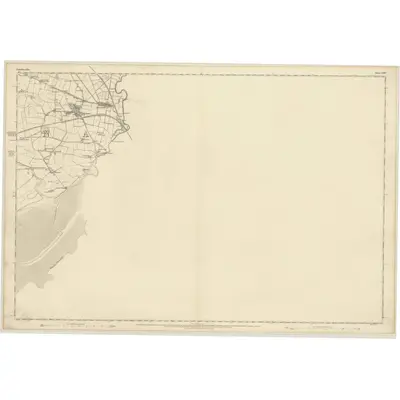 1856 Map of Dumfriesshire, Sheet LXIV, 1862 Print