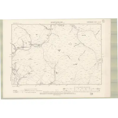 1898 Map of Dumfriesshire Sheet VI.NE, 1900 Print