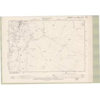 1898 Map of Dumfriesshire Sheet VII.NE, 1900 Print