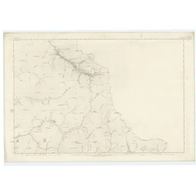 1856 Map of Dumfriesshire, Sheet VII, 1860 Print