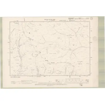 1898 Map of Dumfriesshire Sheet VII.SE, 1900 Print
