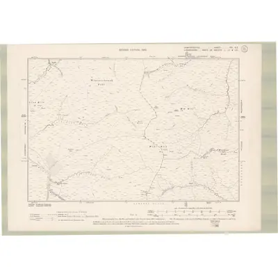 1898 Map of Dumfriesshire Sheet VIII.SE, 1900 Print