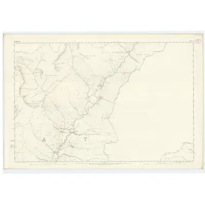 1857 Map of Dumfriesshire, Sheet X, 1861 Print