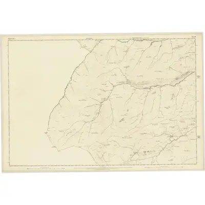 1856 Map of Dumfriesshire, Sheet XII, 1859 Print