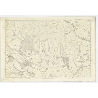 1855 Map of Dumfriesshire, Sheet XLI, 1861 Print