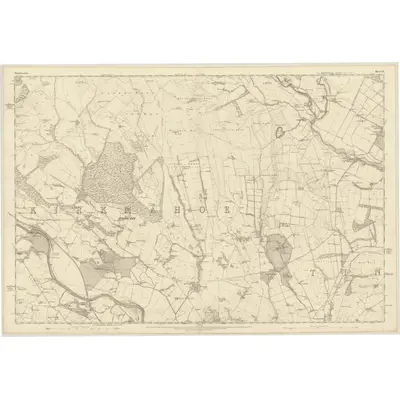 1855 Map of Dumfriesshire, Sheet XLI, 1861 Print