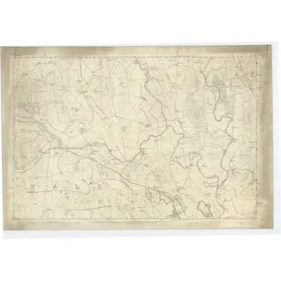 1857 Map of Dumfriesshire, Sheet XLII, 1861 Print