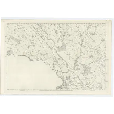 1855 Map of Dumfriesshire, Sheet XLIX, 1861 Print