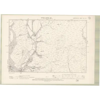 1898 Map of Dumfriesshire Sheet XLV.NE, 1900 Print