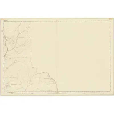 1857 Map of Dumfriesshire, Sheet XLVI, 1862 Print