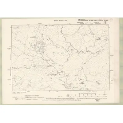 1898 Map of Dumfriesshire Sheet XLVII.NW, 1900 Print