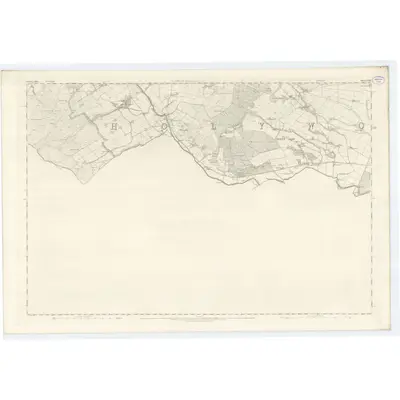 1856 Map of Dumfriesshire, Sheet XLVIII, 1859 Print