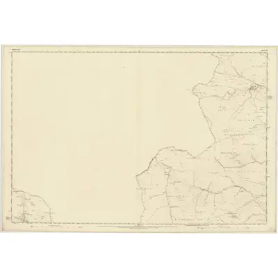 1857 Map of Dumfriesshire, Sheet XV, 1861 Print