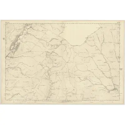 1857 Map of Dumfriesshire, Sheet XVII, 1861 Print