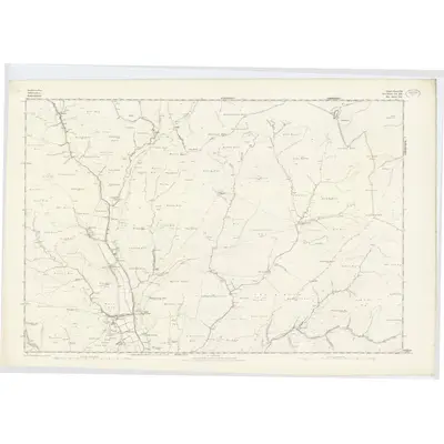 1857 Map of Dumfriesshire, Sheet XVIII, 1862 Print