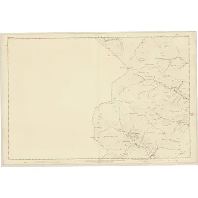 1856 Map of Dumfriesshire, Sheet XX, 1861 Print