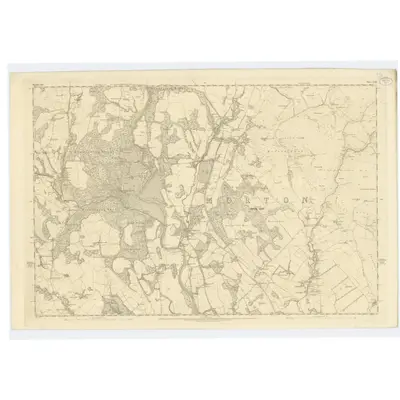 1856 Map of Dumfriesshire, Sheet XXII, 1861 Print