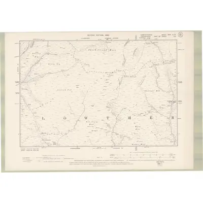1898 Map of Dumfriesshire Sheet XXIII.NW, 1900 Print