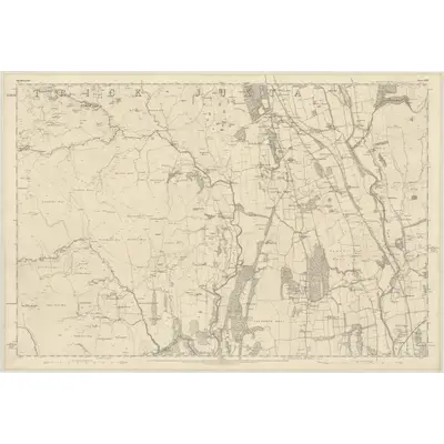 1857 Map of Dumfriesshire, Sheet XXIV, 1861 Print