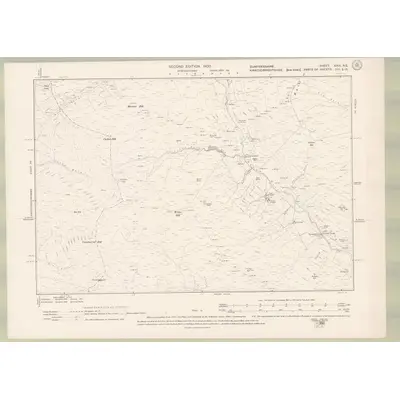 1898 Map of Dumfriesshire Sheet XXIX.NE, 1900 Print