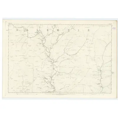 1857 Map of Dumfriesshire, Sheet XXVI, 1862 Print