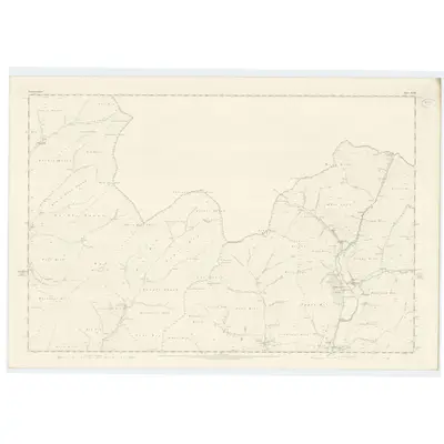 1857 Map of Dumfriesshire, Sheet XXVII, 1862 Print