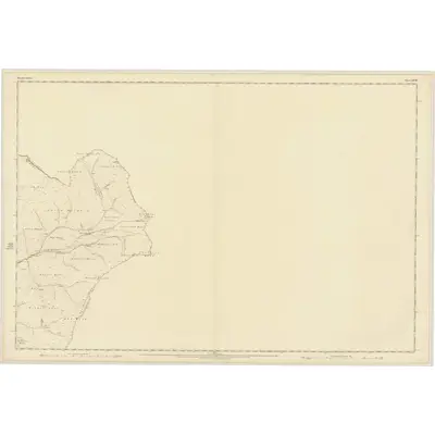 1856 Map of Dumfriesshire, Sheet XXVIII, 1861 Print