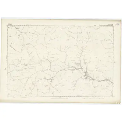 1857 Map of Dumfriesshire, Sheet XXVIII, 1861 Print