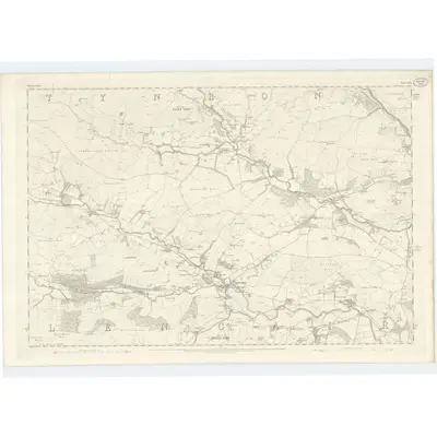 1856 Map of Dumfriesshire, Sheet XXX, 1860 Print