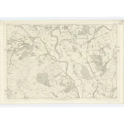 1856 Map of Dumfriesshire, Sheet XXXI, 1861 Print