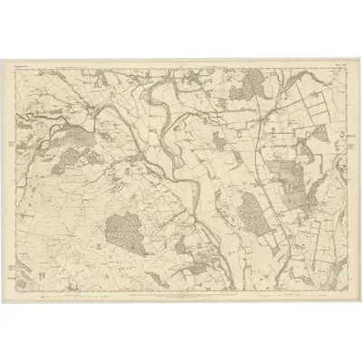 1856 Map of Dumfriesshire, Sheet XXXI, 1861 Print
