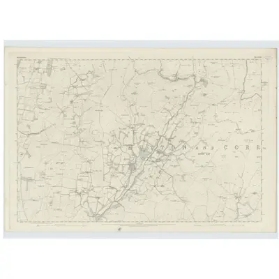 1857 Map of Dumfriesshire, Sheet XXXIV, 1861 Print