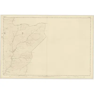 1857 Map of Dumfriesshire, Sheet XXXVII, 1862 Print