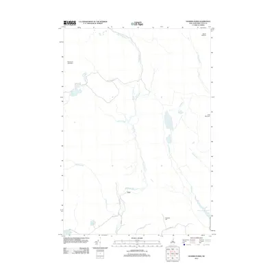 2012 Map of Dummer Ponds, 2012 Print