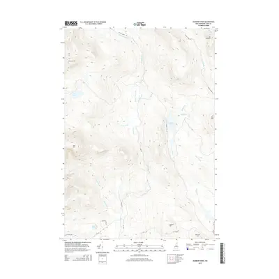 2015 Map of Dummer Ponds, 2015 Print