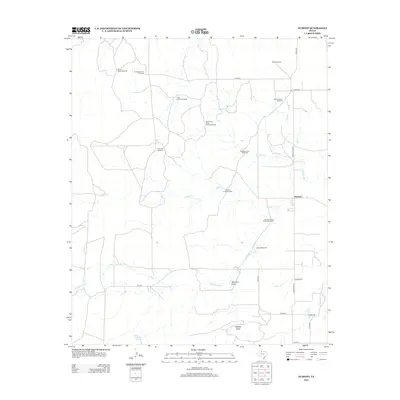 2012 Map of Dumont, 2012 Print