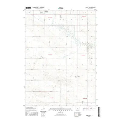 2015 Map of Dumont South, 2015 Print