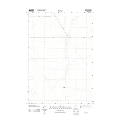 2013 Map of Dumont, 2013 Print