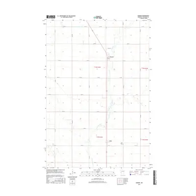 2016 Map of Dumont, 2016 Print