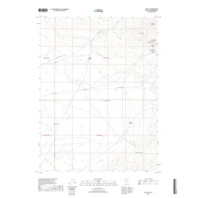 2018 Map of Dun Glen, 2018 Print