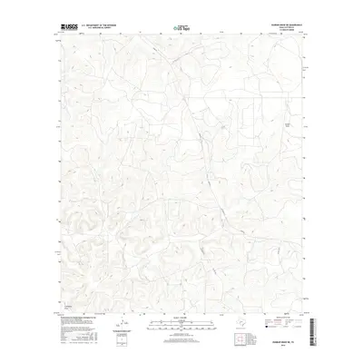 2016 Map of Dunbar Draw NE, 2016 Print